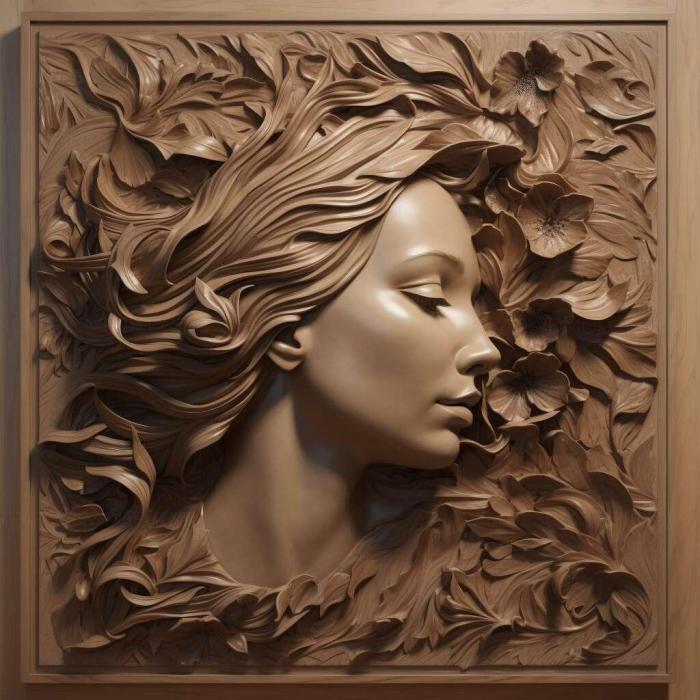 نموذج ثلاثي الأبعاد لآلة CNC 3D Art 